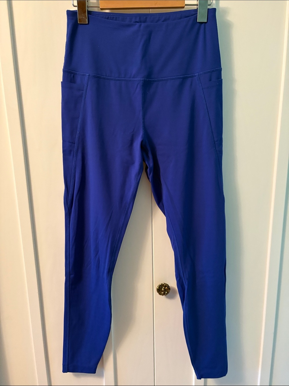MPG Royal Blue High-Waist Pocket Leggings